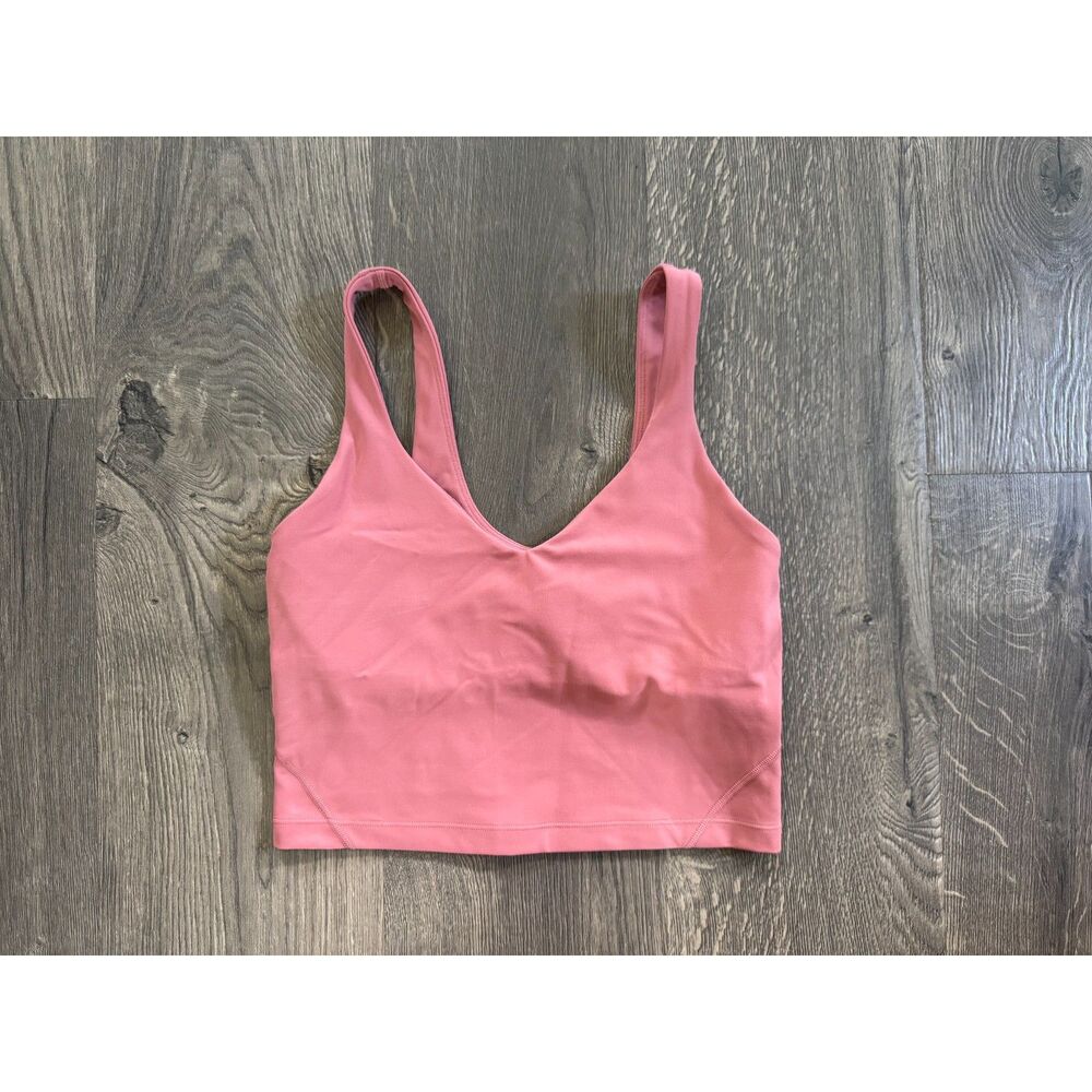 NEW Lululemon Align Tank‎ Top Brier Rose Pink sz 6